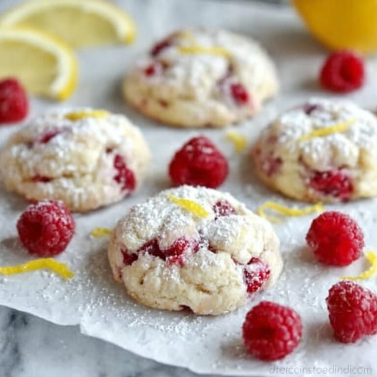 Lemon Raspberry Cookies Recipe
