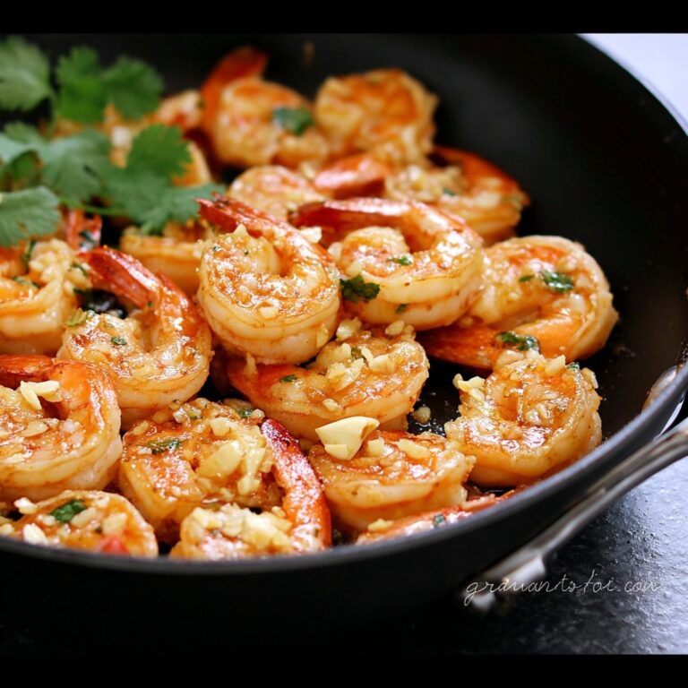 Hawaiian Style Garlic Shrimp Recipe