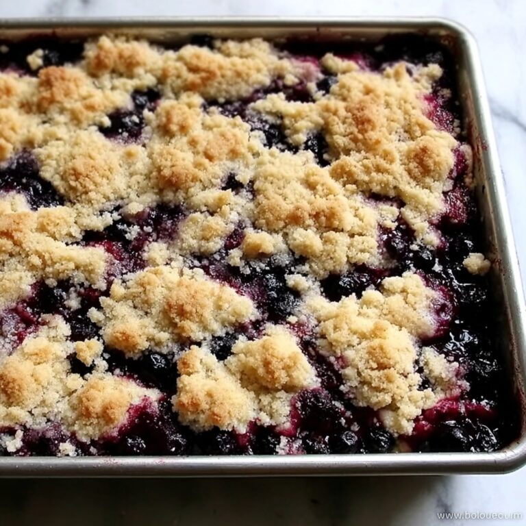 Buttermilk Blueberry Breakfast Cake Recipe