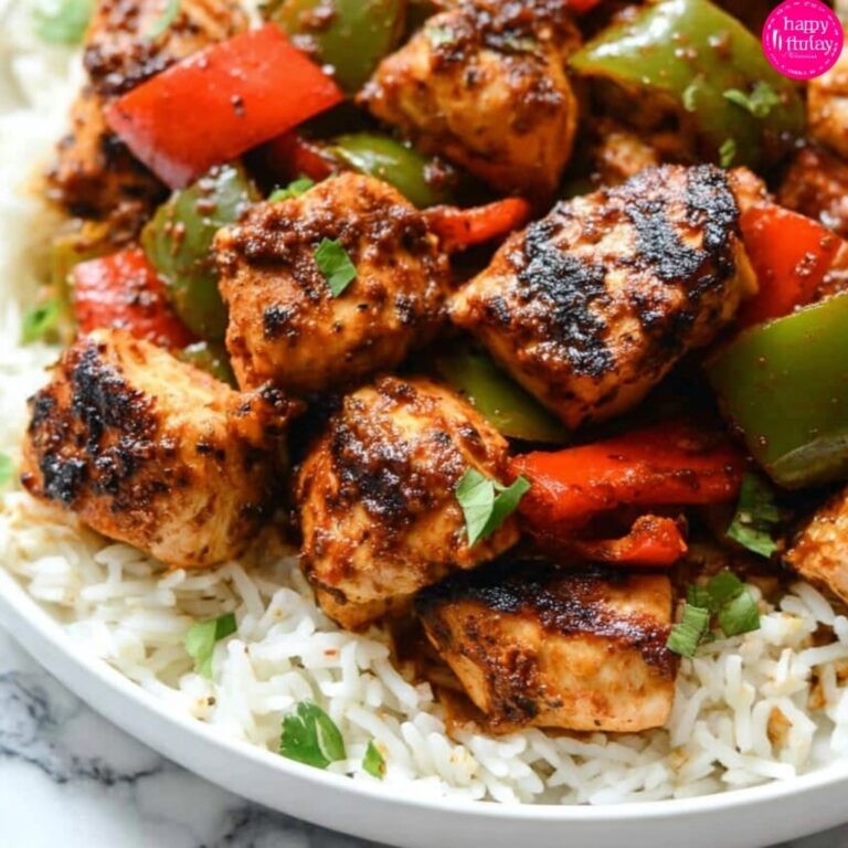 Air Fryer Chicken and Peppers Recipe