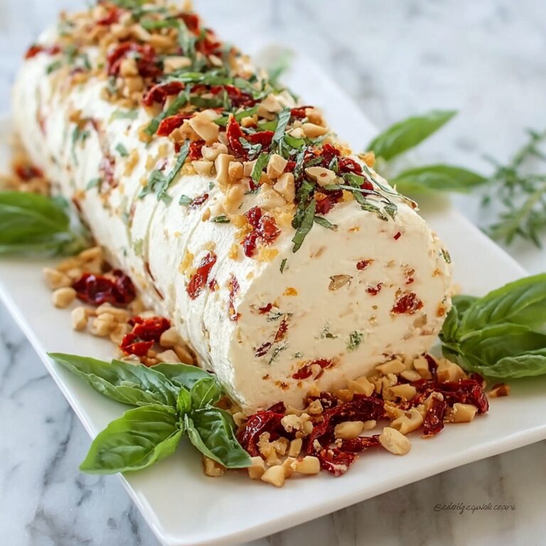 Italian Cheese Log Recipe