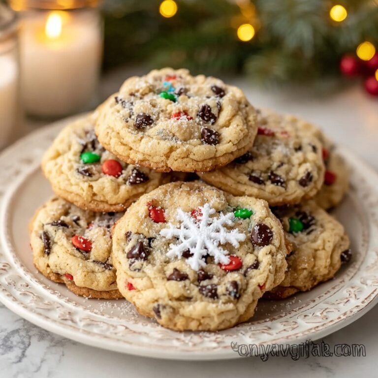 Easy Winter Wonderland Chocolate Chip Cookies Recipe