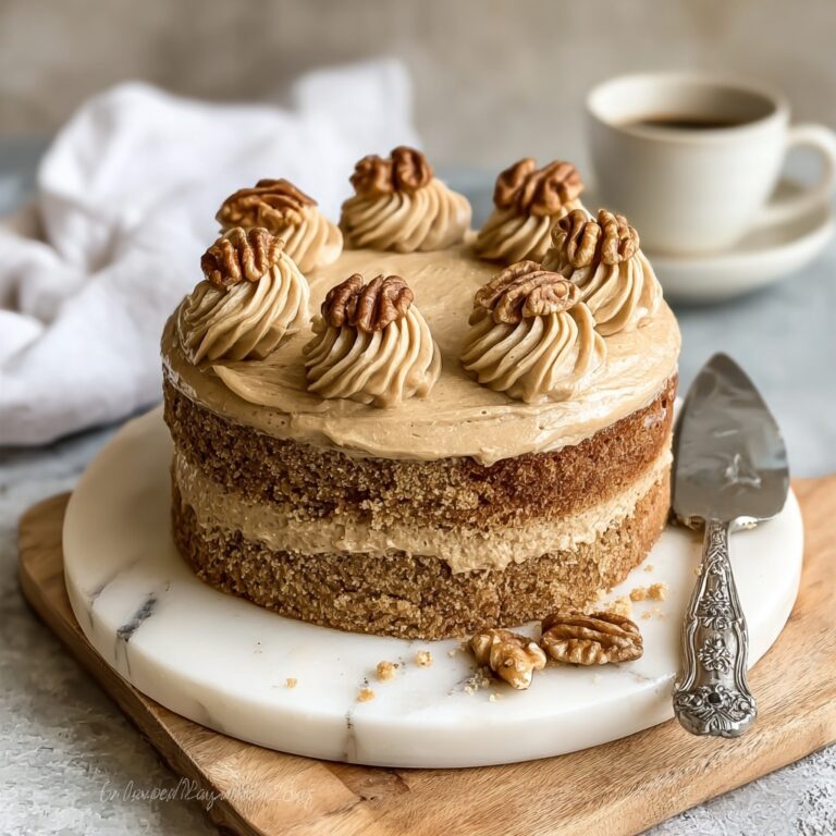Coffee and Walnut Cake Recipe