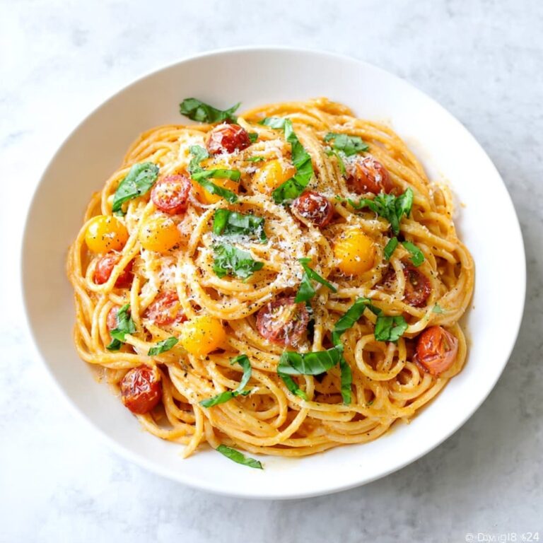 Burst Cherry Tomato Pasta Recipe