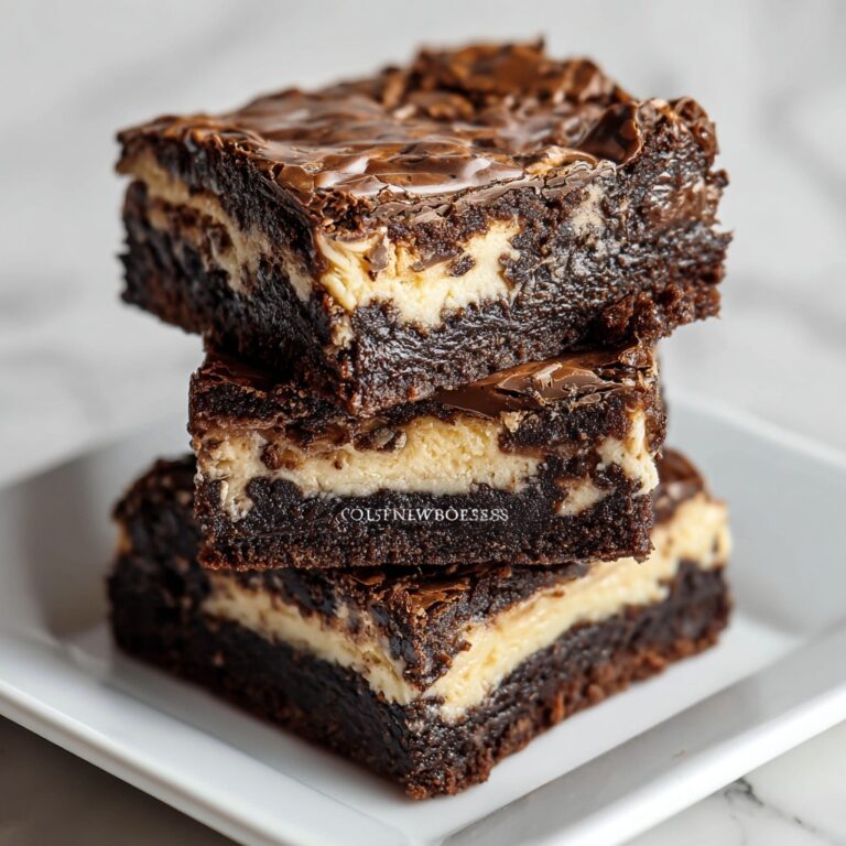 Caramel Cheesecake Nutella Brownies Recipe