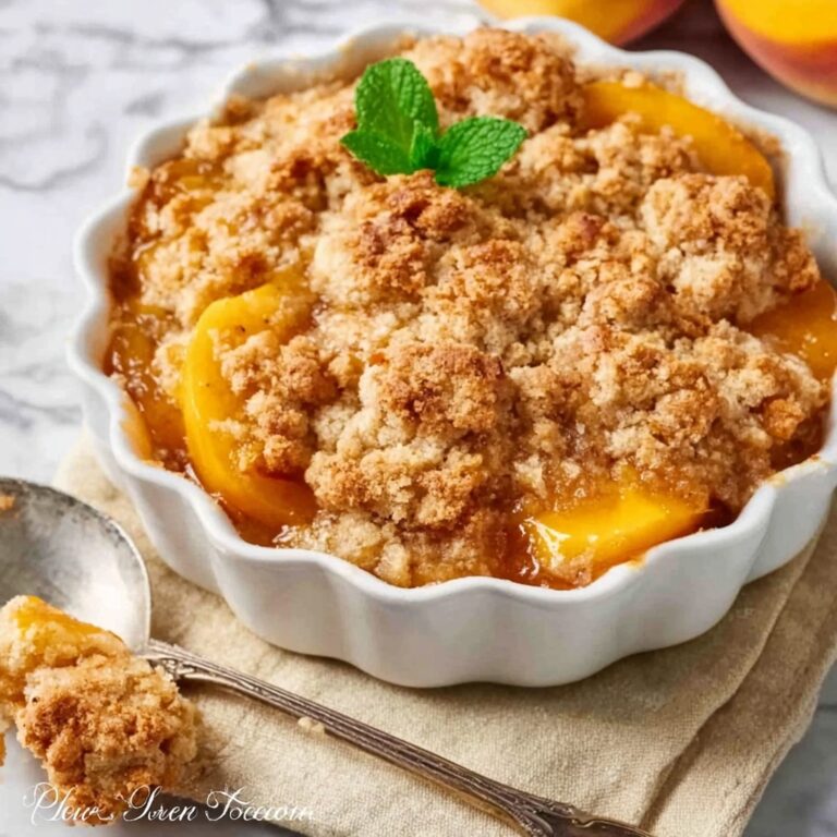 The Best Southern Peach Cobbler Recipe