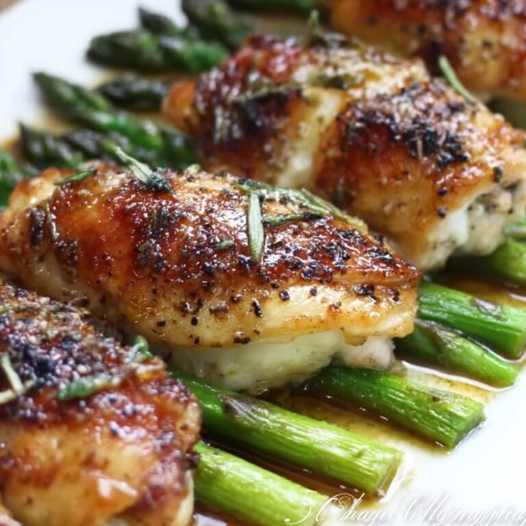 Asparagus Stuffed Chicken Breast Recipe