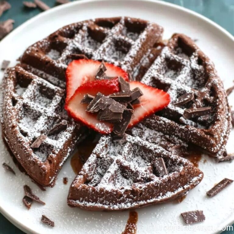 Brownie Waffles Recipe