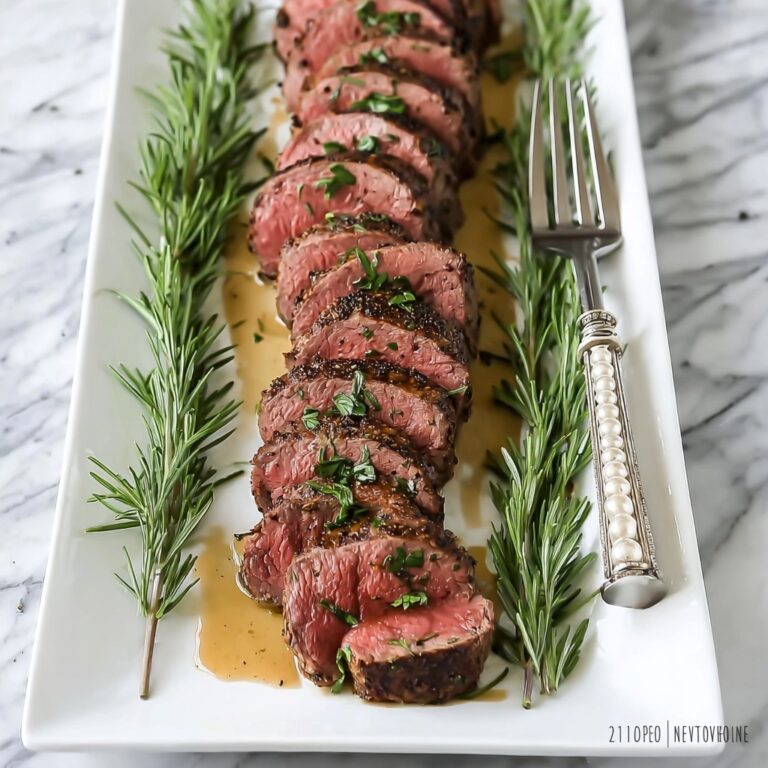 Smoked Beef Tenderloin Recipe