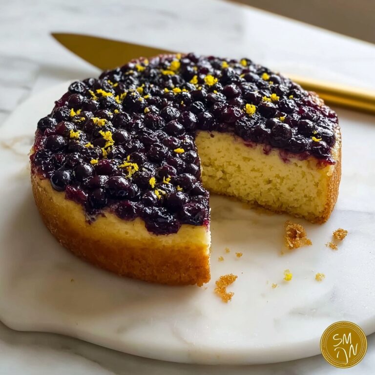 Blueberry Upside Down Cake Recipe