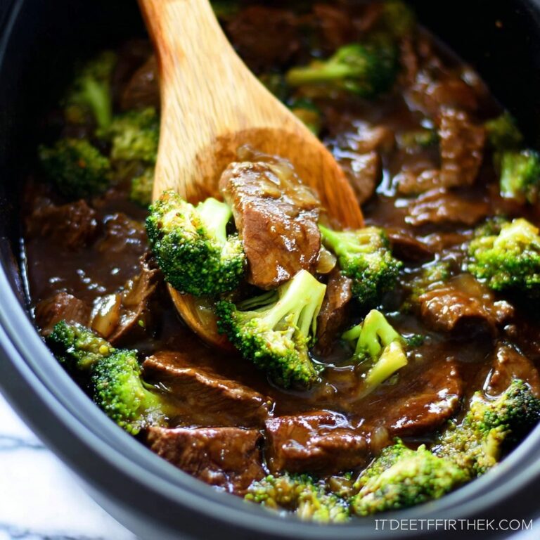 Crock Pot Beef and Broccoli Recipe