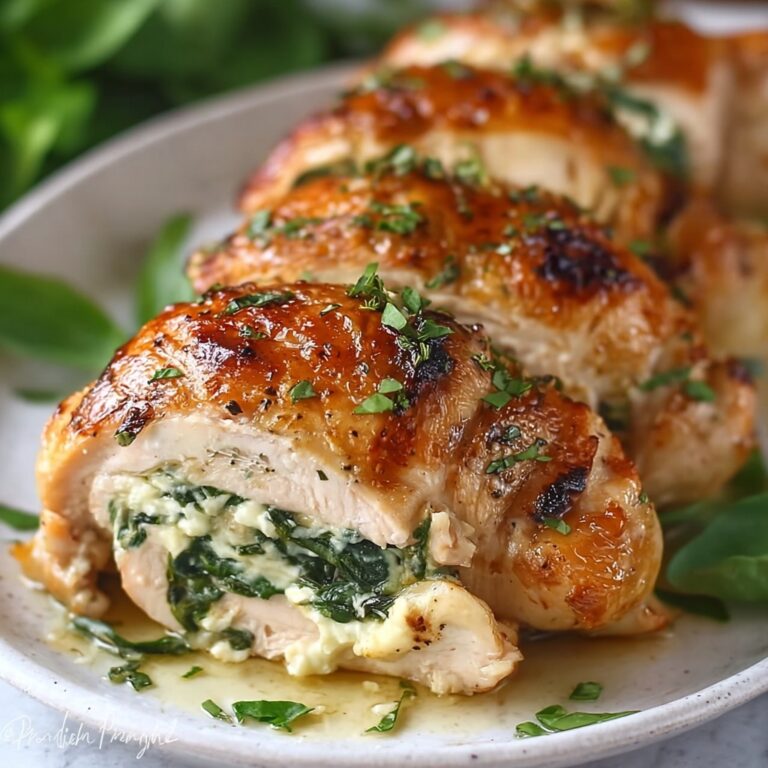 Stuffed Chicken Breasts with Spinach and Ricotta Recipe