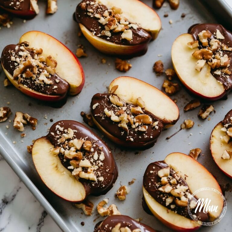 Chocolate Turtle Apple Slices Recipe