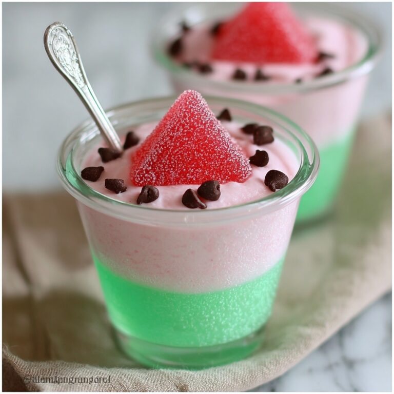Watermelon Pudding Cups: A Refreshing Summer Treat Recipe