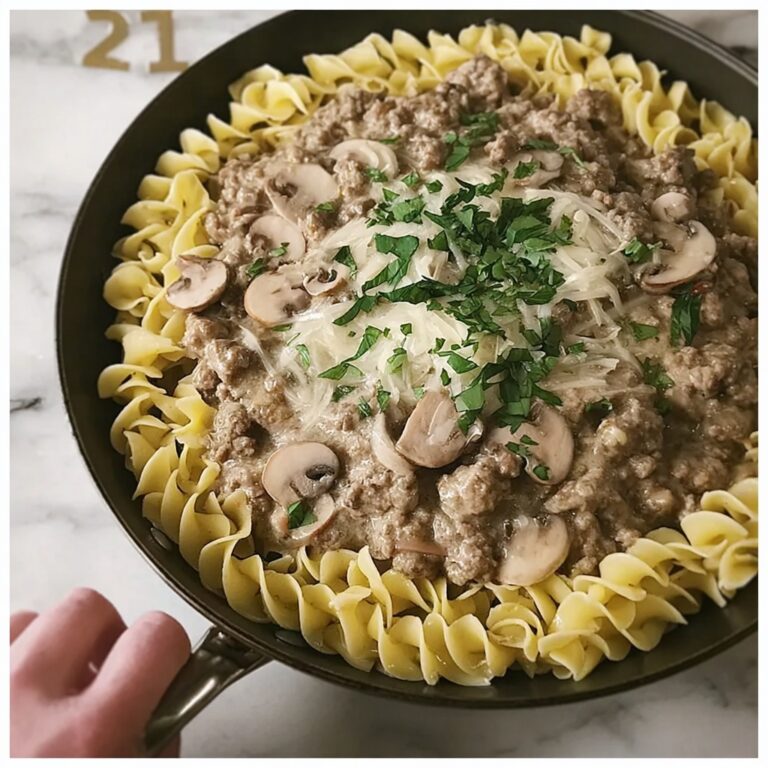 Ground Beef Stroganoff Recipe