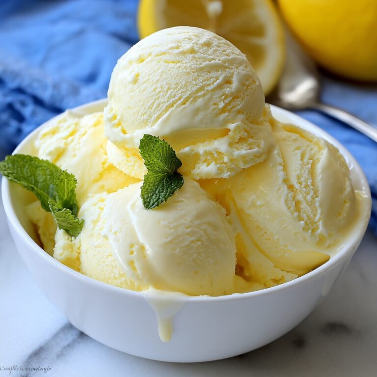 Lemon Sorbet Recipe