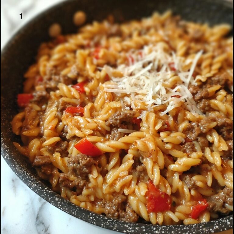 Ground Beef Orzo: 5 Comforting Secrets Revealed Recipe