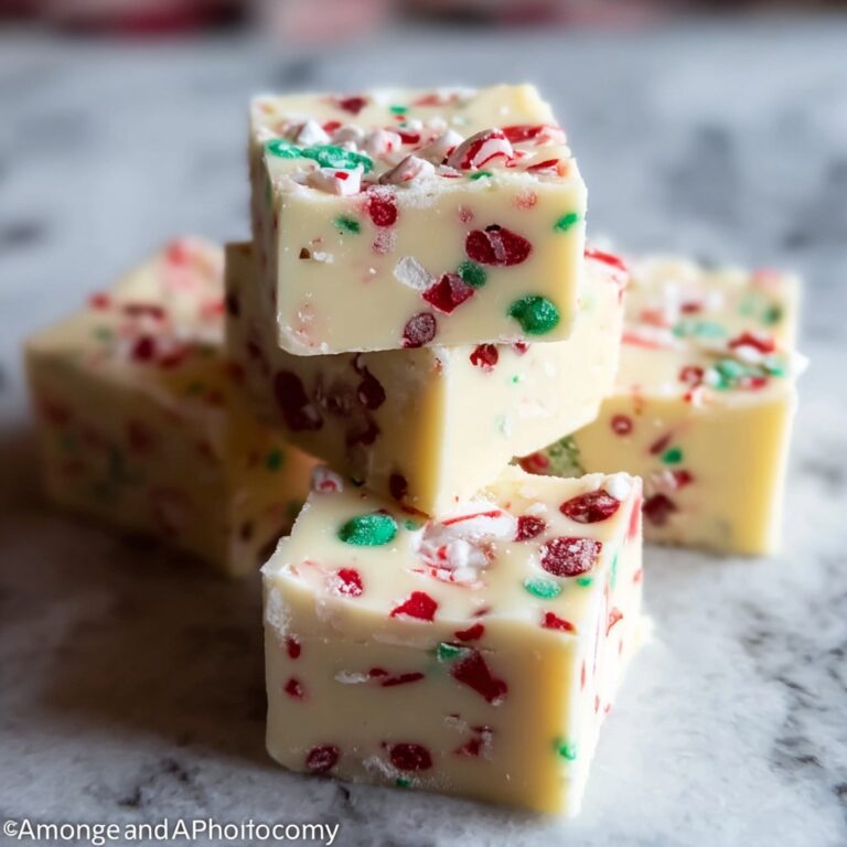 Christmas Candy Cane Fudge Recipe