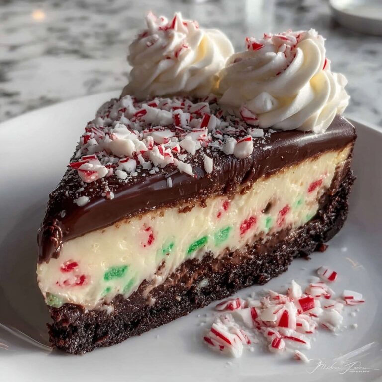 Christmas Peppermint Cheesecake Recipe