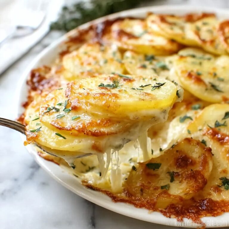 Easy Cheesy Scalloped Potatoes Recipe