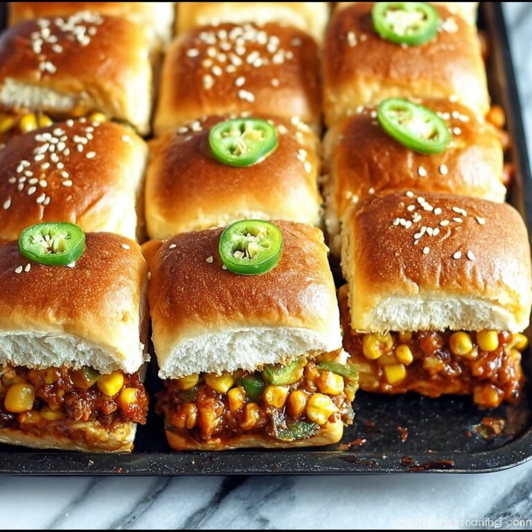 Mexican Paneer & Corn Sliders Recipe