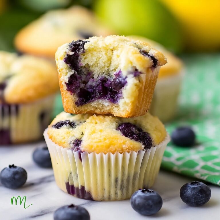 Lemon Blueberry Muffins Recipe