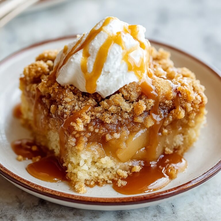 Caramel Apple Dump Cake Recipe