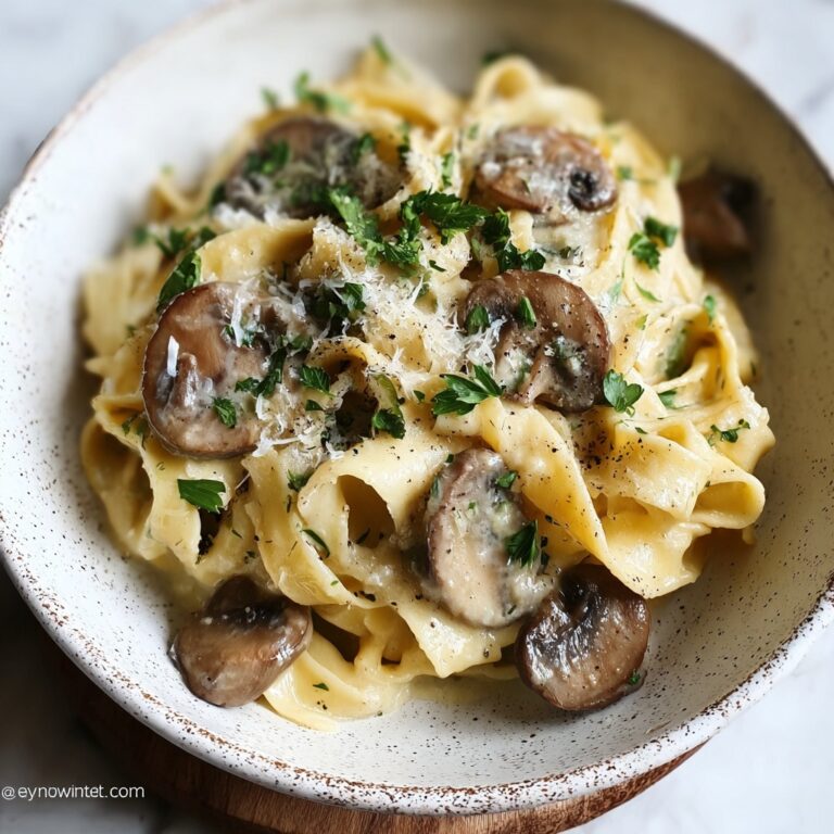 Caramelized Leek and Mushroom Pasta with Gruyère Recipe