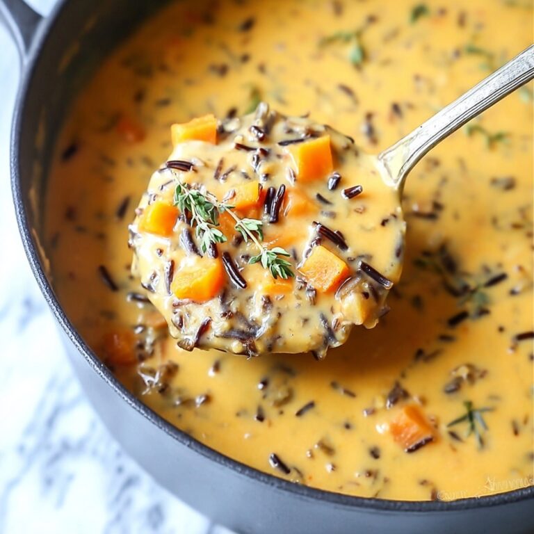 Nourishing Vegan Pumpkin Wild Rice Soup for Cozy Nights Recipe