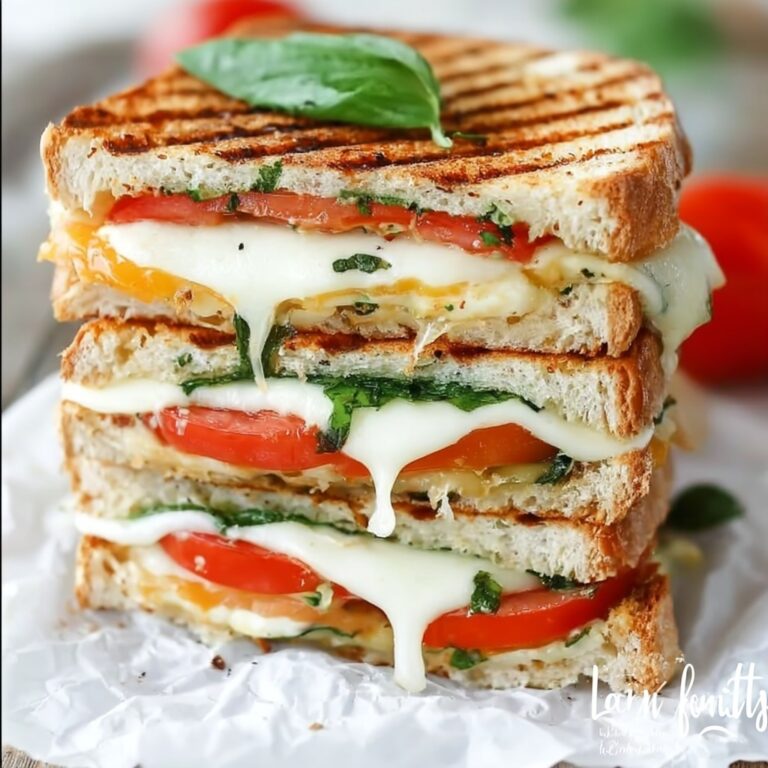 Delicious Bruschetta Grilled Cheese Sandwich Recipe