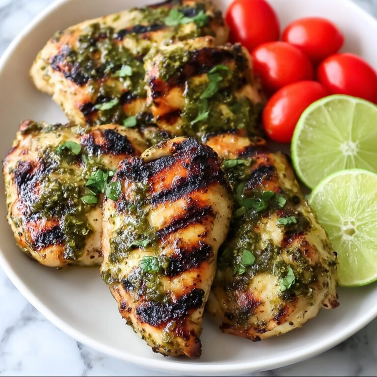Grilled Salsa Verde Pepper Jack Chicken Recipe