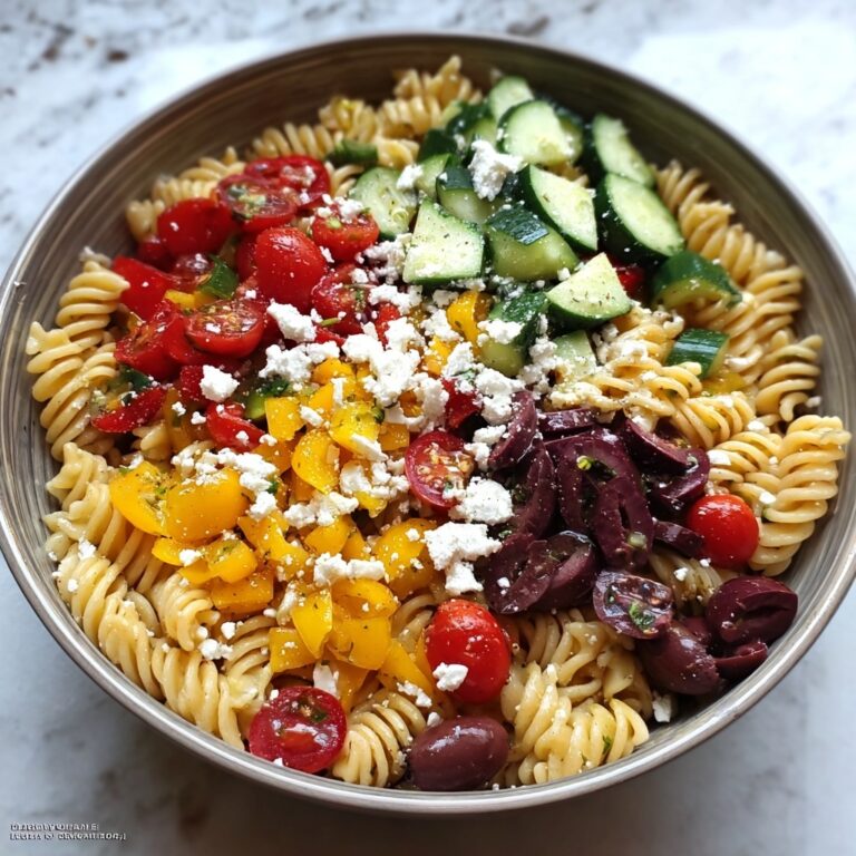 Vegetarian Italian Pasta Salad Recipe