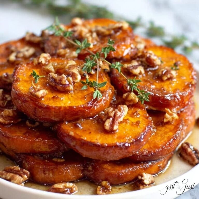 Walnut Maple Roasted Sweet Potatoes Recipe
