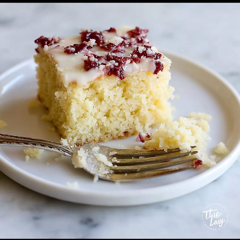 Raspberry White Chocolate Bundt Cake Recipe