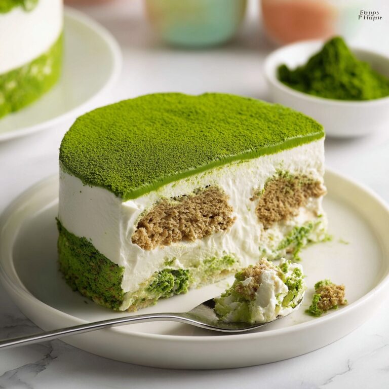Vegan Matcha Tiramisu Recipe