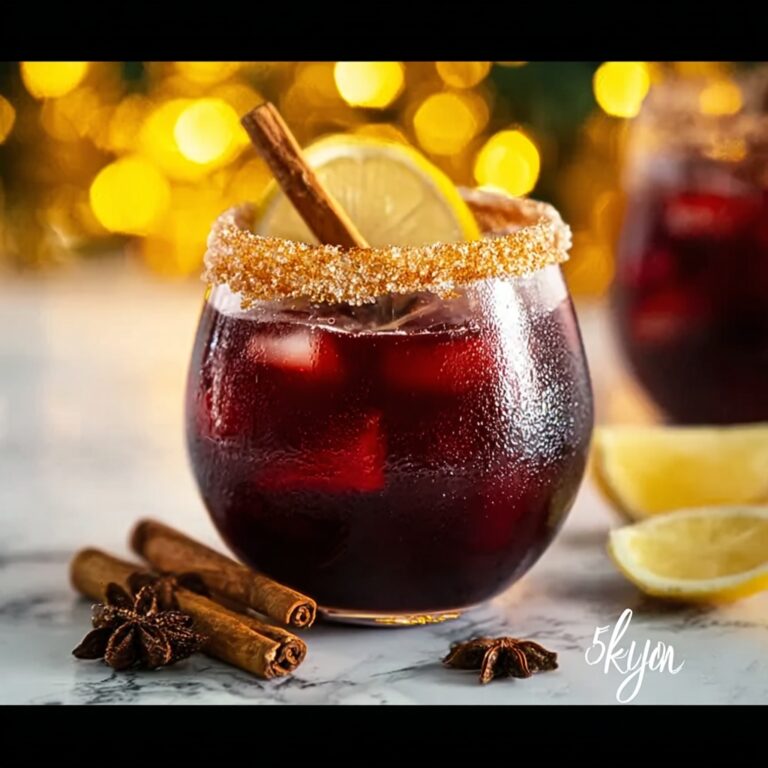 Spiced Christmas Margarita: A Festive Holiday Cocktail Recipe