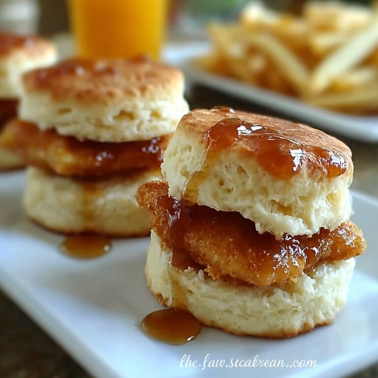 Hot Honey Chicken Biscuits Recipe