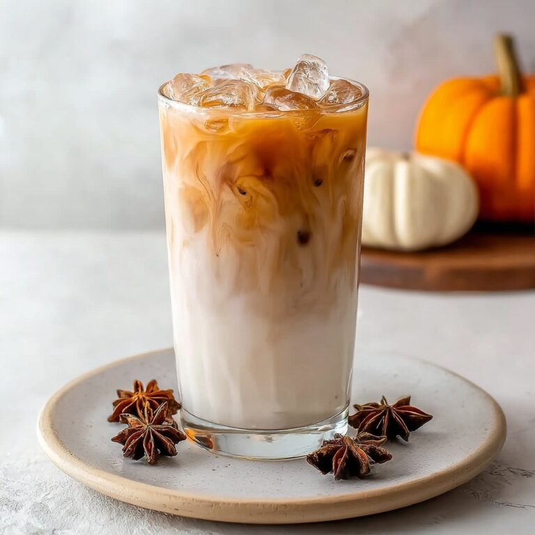 Iced Pumpkin Cream Chai Tea Latte (Starbucks Copycat) Recipe